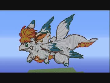 【minecraft】聖剣３Can You Fly Sister?をトロッコ演奏してみた