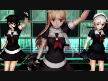 【MikuMikuDance】白露型で『velfarre 2000』【HD・60fps】