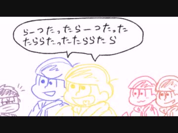 【手描きおそ松さん】六つ子ででんぱちゅーどくがーる