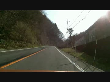 金精峠を走ってみた（後方視点）