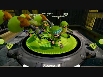 [Splatoon]パブロ4人でガチマに挑む[UK×おもひで]