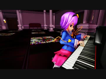 (MMD演奏してみた)東方地霊殿 少女さとり ～ 3rd eye