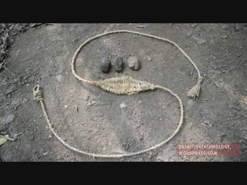 ホモと学ぶ投石具.Sling