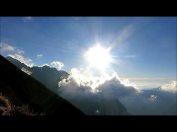 【西穂高独標】ぼっちが山へいったようです。【雨模様】