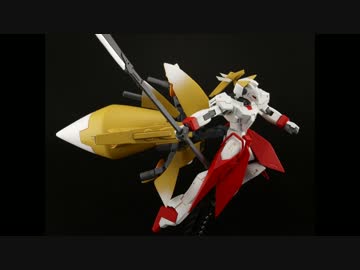 HG GNアーチャーを狐の巫女さん風に作ってみた