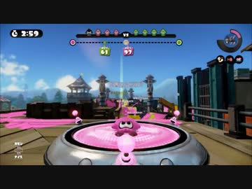 [Splatoon]世界大会InkStorm 2　決勝 vs BMT　Yugo1視点 3試合目[おもひで]