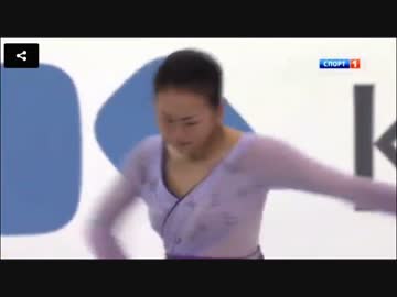 浅田真央　NHK杯 2015 FS 「蝶々夫人」 ～ タラソワさん解説