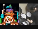 【ロックマン3】ワイリーステージMAPの曲に合わせてドラムを叩いてみた