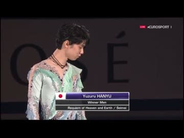 羽生結弦　2015NHK杯 EX