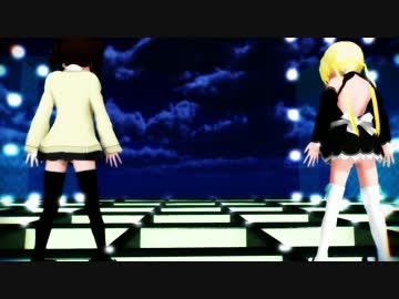 【MMD】 カス子さん2人に WAVE を踊っていただいた【3Dカスタム少女】