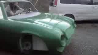 舞台セット用のくるまつくったョ