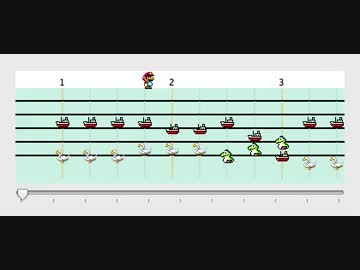 マリオシーケンサで草加雅人のあの曲