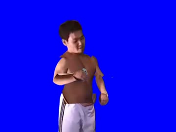 手榴弾を投げる先輩BB.gabagaba