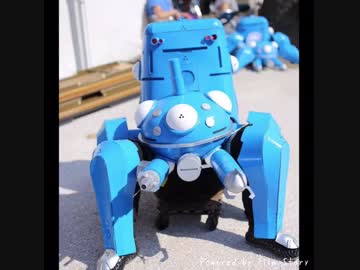 タチコマで２キロ歩いてみた