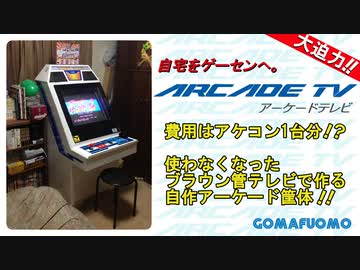 アーケードTVを作ってみた