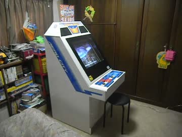 Japanese Gamer Builds His Own Custom Arcade Cabinet Full Of