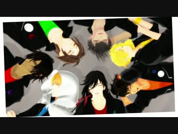 【MMD刀剣乱舞】エンゼルフィッシュ【男士高校生/着せ替え】