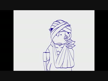 【手描き】カラ松でモ/ノクローム【おそ松さん】