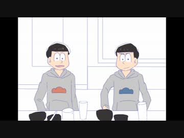 【手描きおそ松さん 】長兄松でお好み焼き店
