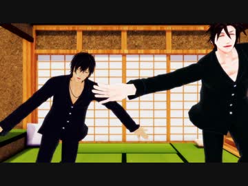 【MMD刀剣乱舞】パジャマでとんとんまーえ！【御手杵と大倶利伽羅】