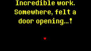 【UNDERTALE】 SPECIAL THANKS...? 【ENDING抜き】