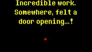 【UNDERTALE】 SPECIAL THANKS...? 【ENDING抜き】