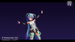 アぺミクさんでweekender girl