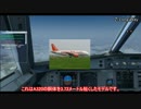 [FSX]ゆっくりがエアラインパイロットを始めました　Part9 中編