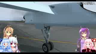 【FSX/P3D】結月ゆかりが空を飛びます Leg9-2【弦巻マキ・結月ゆかり実況】