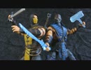 モータルコンバットXのアクションフィギュアを紹介するよ