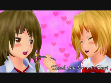 【東方MMD】 蓮子がプリンをぺろぺろさせられる話 【秘封倶楽部の日】