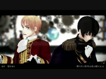 【APヘタリア人力紅白T】Recollections【人力+MMD】