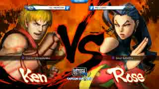 CapcomCupFinals2015 ウル4 TOP24Losers ももち vs Luffy