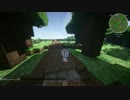 【minecraft】いきあたりばったりで村を造る Part1-4【建築】