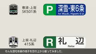 【Simutrans】酒匂本線を空から撮ってみた【敷波県】