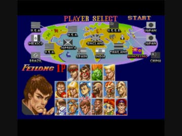 【TAS】スーパーストリートファイターII The New Challengers 飛龍