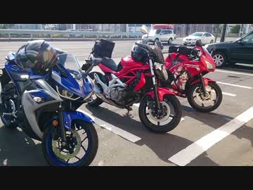 YZF-R3でツーリングしてきた01