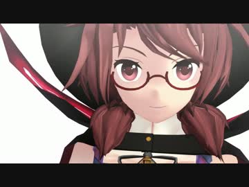 【東方アレンジ】ヒミツナグモノ【MMD-MV】
