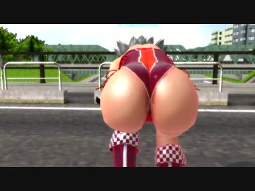 【東方MMD】レースクイーン咲夜さんでサイバーサンダーサイダー【60fps】