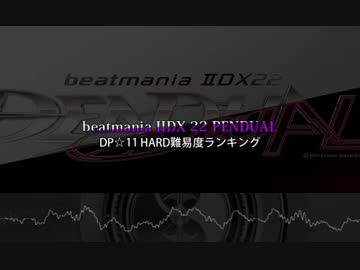 beatmania IIDX 22 PENDUAL DP☆11ハードレート WORST30
