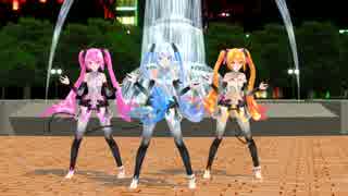 【MMD】 Tda式秋冬桜ミクアペンドでヒビカセ