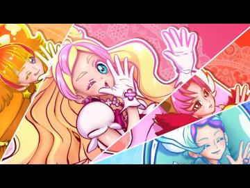 【作業用】Go!プリンセスプリキュア ED2「夢は未来への道REMIX」