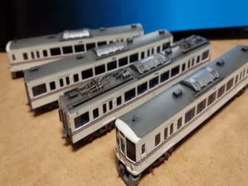 マイクロエース 西武4000系を休日1日でディティールアップしてみた