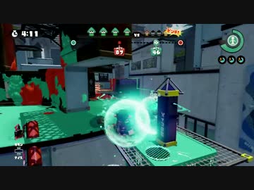 【スプラトゥーン】Cランク死守　パブロ奈美恵、音速のガチヤグラ攻防戦