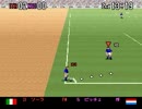 スーパーフォーメーションサッカー’94　左下CKからの攻撃例　４／４