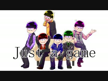 【手描き】J,u,s,t, a, g,a,m,e【合松】