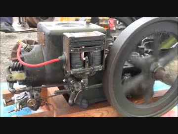 [いにしえの発動機たち] 1935年頃? ゼームス発動機 2馬力