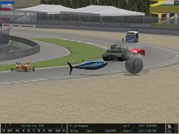 (GTR2)(rFactor) ネタマシン対決④