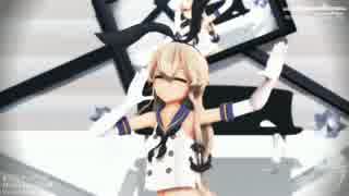 【MMD艦これ】 阿武隈と島風で『ブリキノダンス』