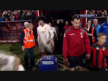 【15-16プレミア】 ボーンマス vs マンチェスター・ユナイテッド